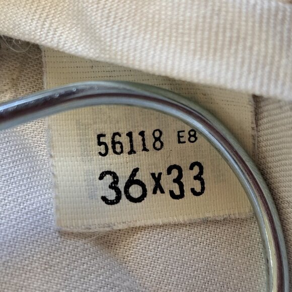 IMPERIAL BY HAGGAR Men's Black Dress Pants Size 36x33 Pre-Owned - Picture 6 of 7